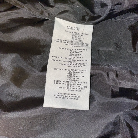 Levi’s Wool-Blend Rib Knit Bomber Jacket - Picture 7 of 11